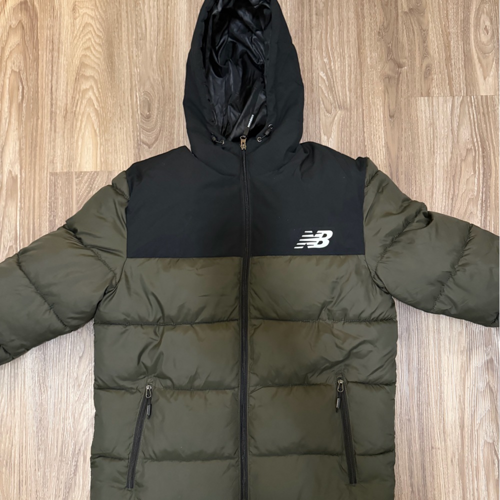 New Balance Men's Two-Tone Puffer Jacket